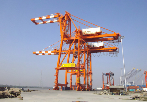 Container Crane (Rail Mounted Quay Crane, RMQC, QC)