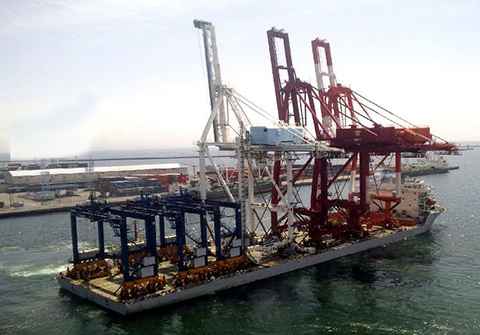 Container crane supply